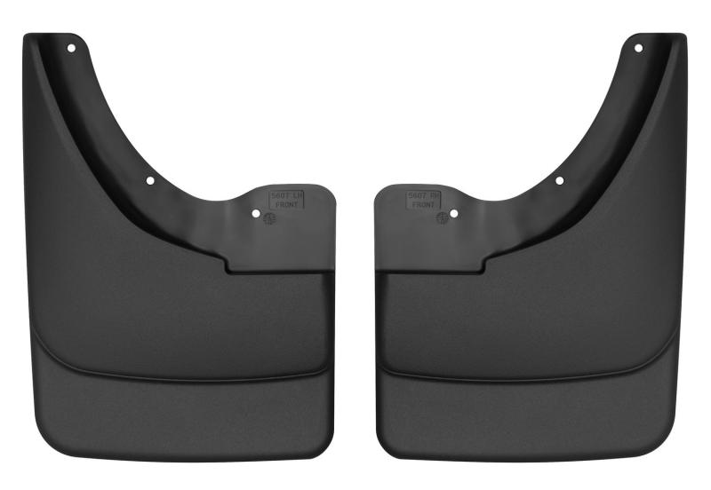 Dodge Ram 3500 Mud Guards - Front - Husky Liners - Custom-Molded, FormFit Design, Husky Shield - Paintable Matte Finish - `03-`09